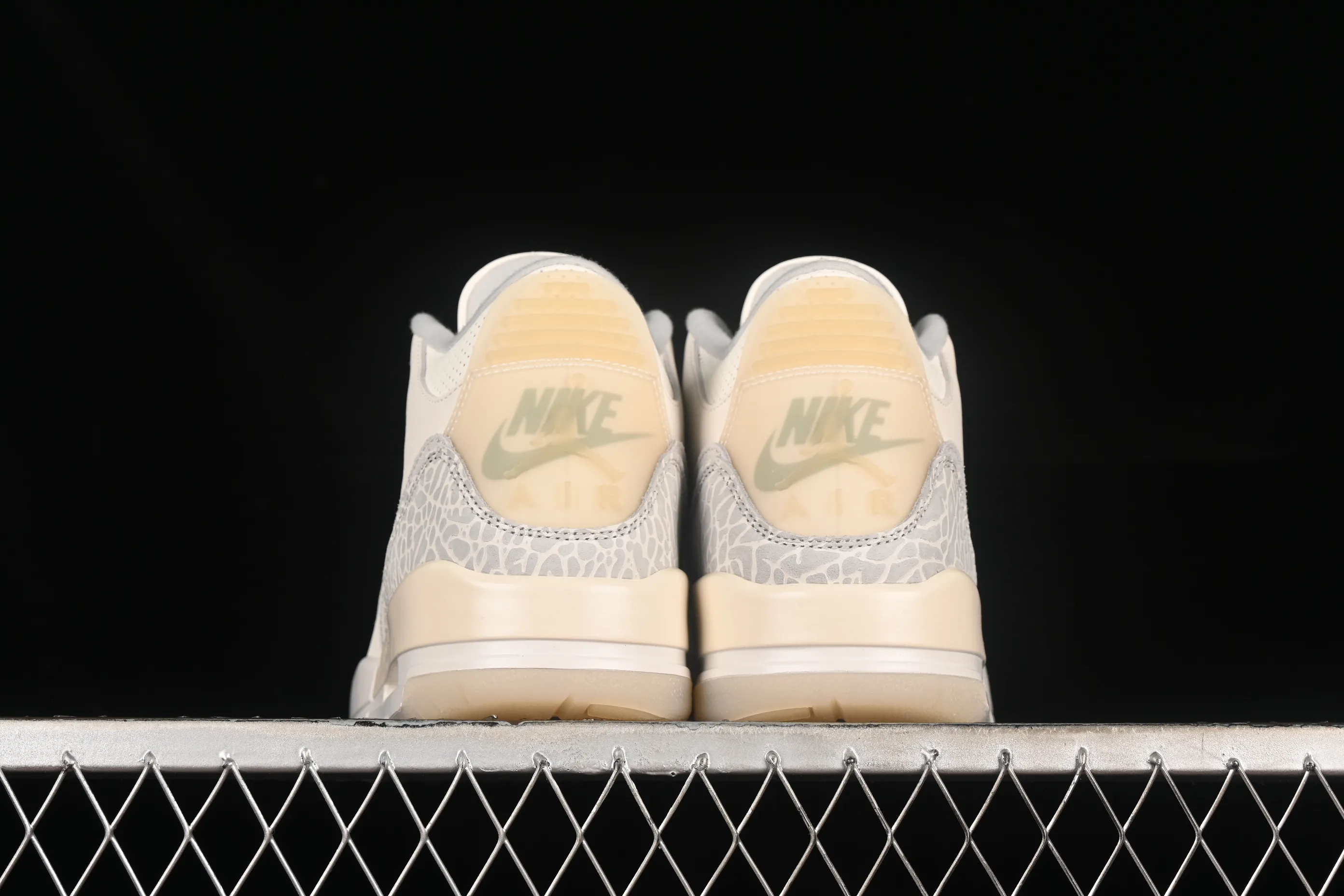 All categories Air Jordan Jordan series basketball shoes Air Jordan 3 OG version Air Jordan 3 "Craft Ivory" AJ3 Joe 3 ivory white full first layer FJ9479-100